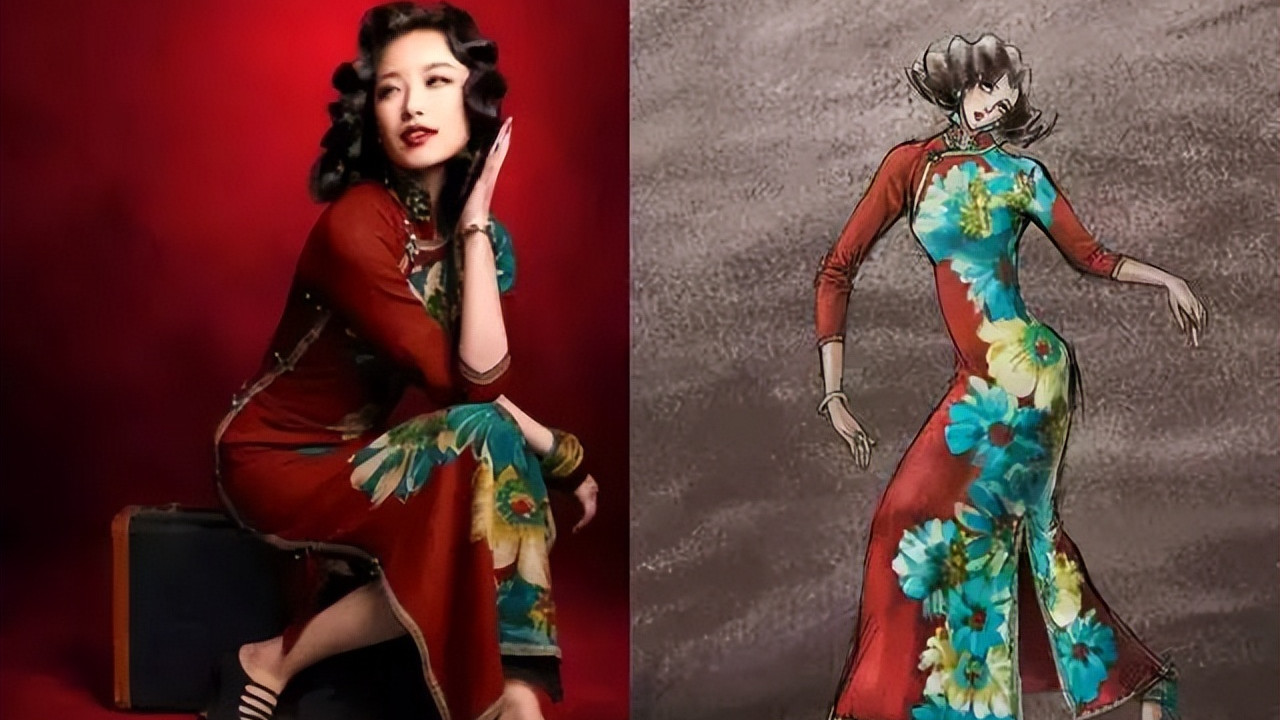 漫威|看了《金陵十三钗》的旗袍造型，才发现如视觉盛宴，既端庄又高贵