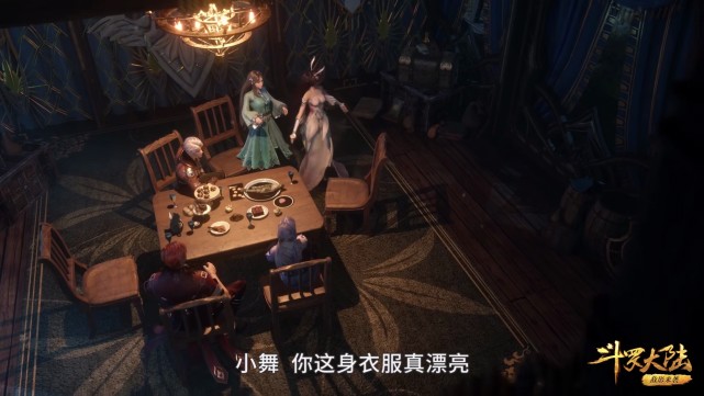 小舞|斗罗:小舞向宁荣荣秀自己的新衣服,朱竹清话不多说直接拥抱小舞