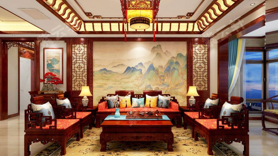 200㎡现代中式 | 暂忘尘嚣，打造治愈系居所