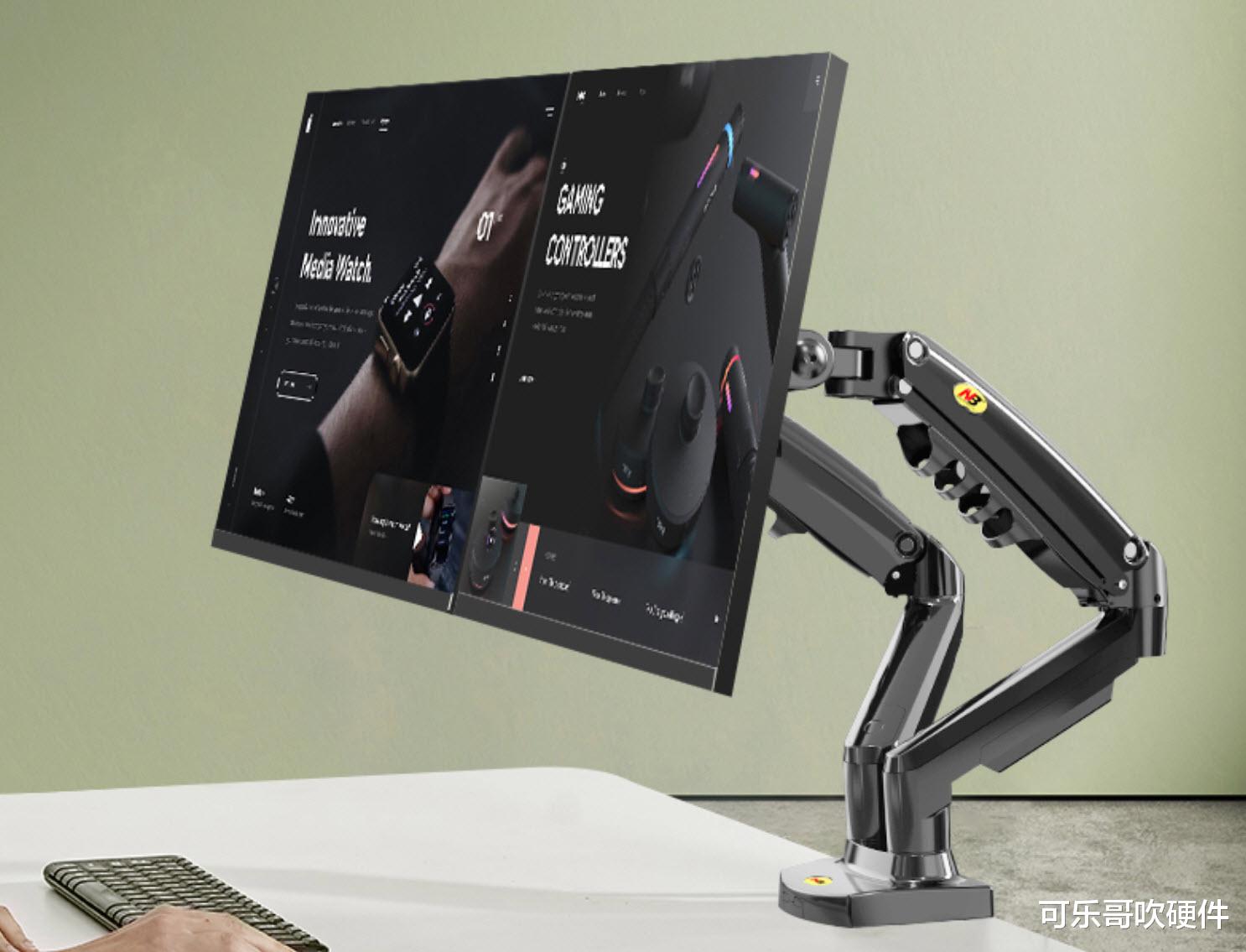 英特尔|把机箱背起来!实现双屏办公梦再买一块显示屏就够了