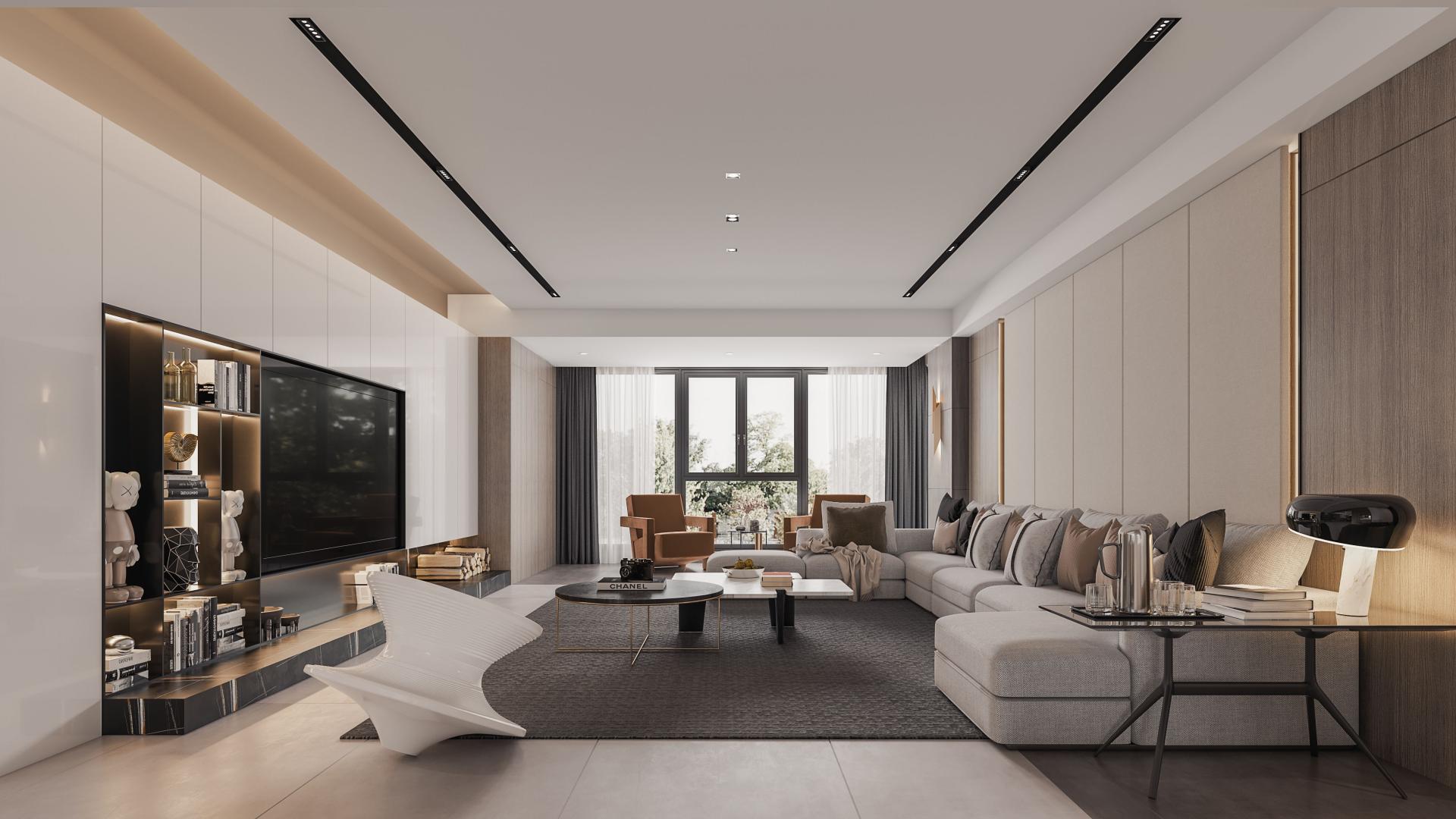 意式咏叹调，歌唱永远的家~ | 266㎡现代简约意式