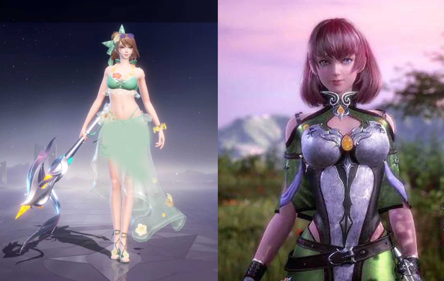 小舞|斗罗大陆：小舞和绛珠展示新皮肤，清凉的比基尼上线，甜美又解暑