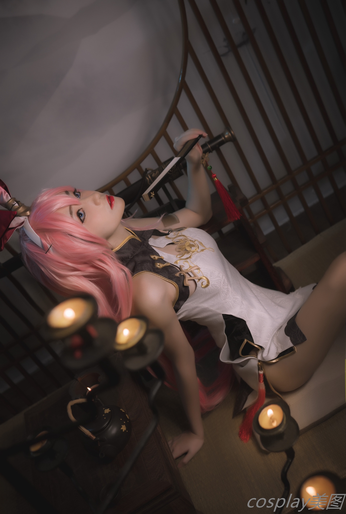 |cos八重樱 旗袍 《崩坏学园》