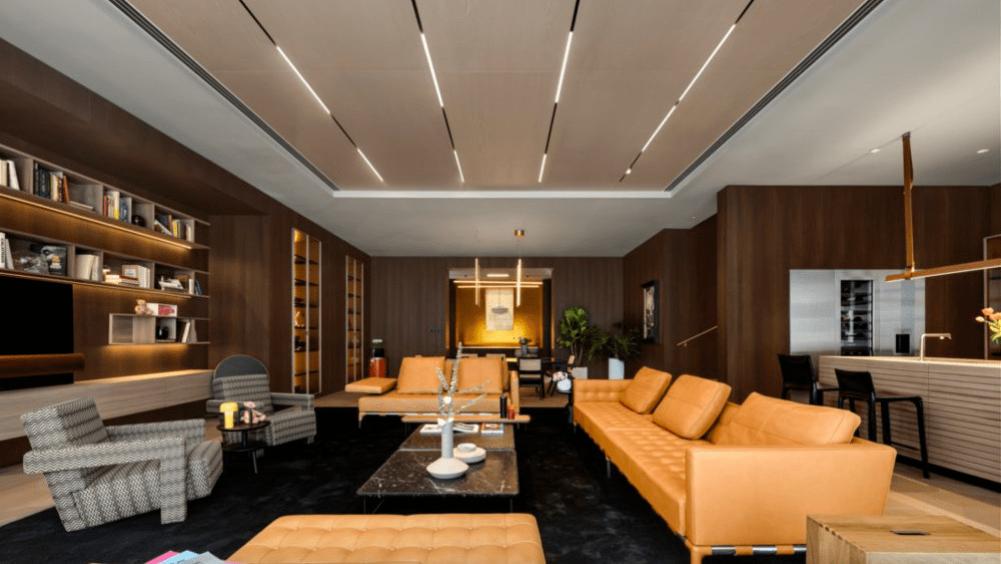 线性轻奢，极简线条构筑下的多元生活空间，是另一种极奢