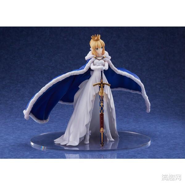 阿尔托莉雅|潮趣：《FGO》Saber/阿尔托莉雅·潘德拉贡 1/7手办 一身白色礼服