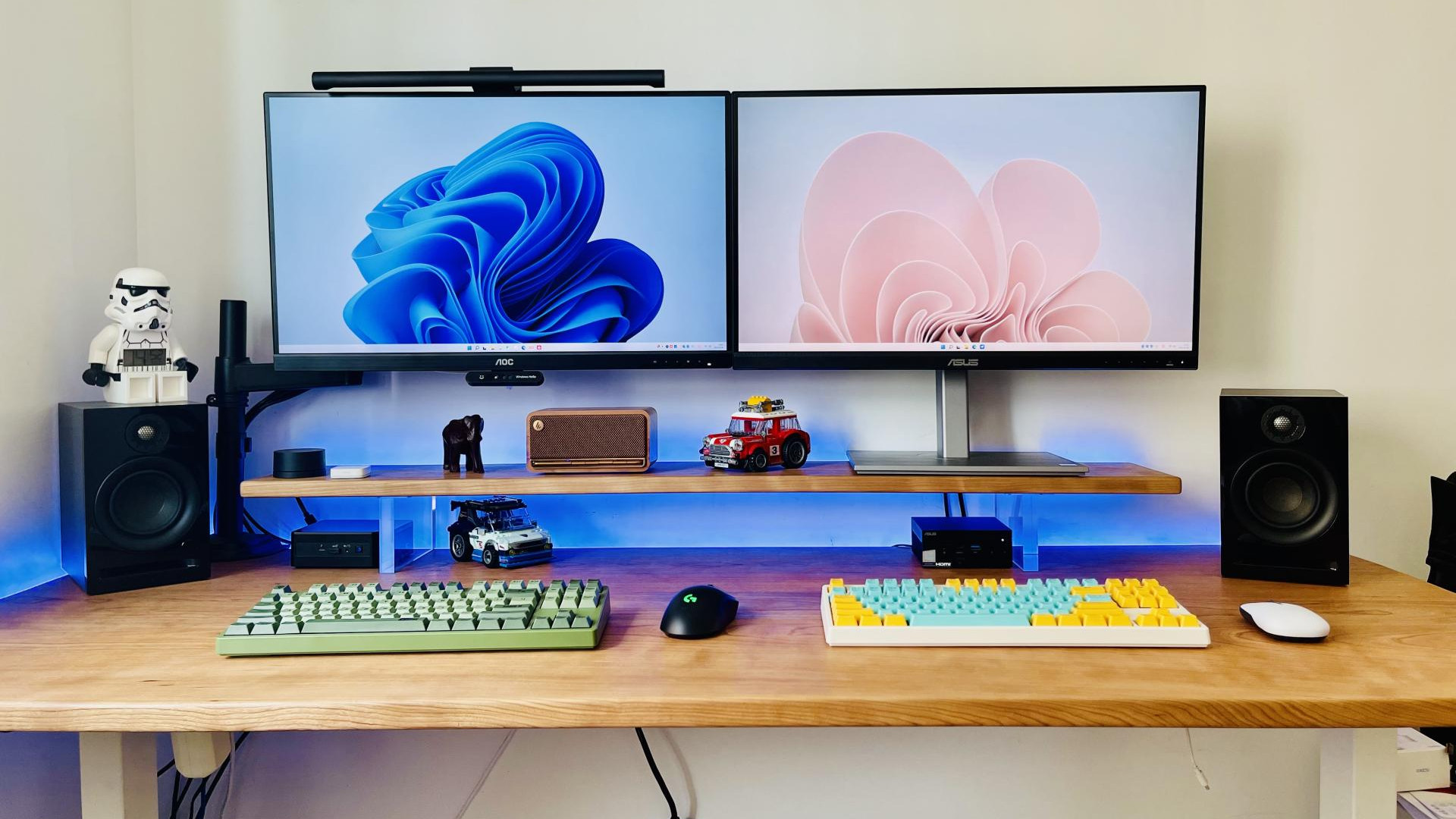 显示器|桌面升级计划：618搭建双屏无线办公桌面