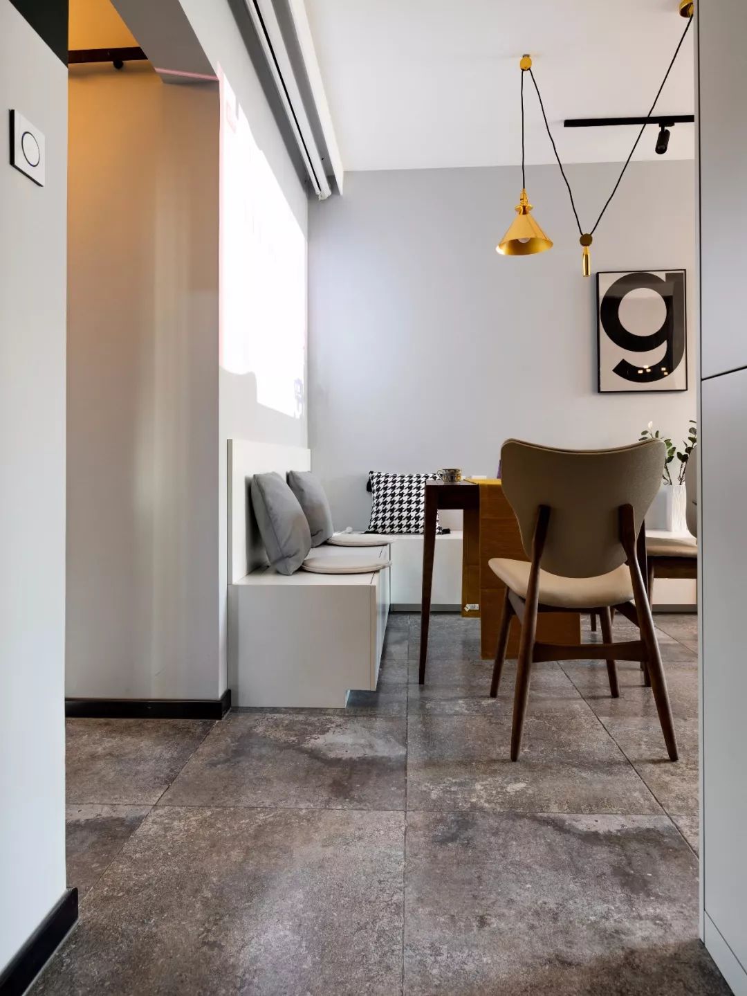 53平的小户型公寓，淡淡的复古风，带来更有格调的感觉