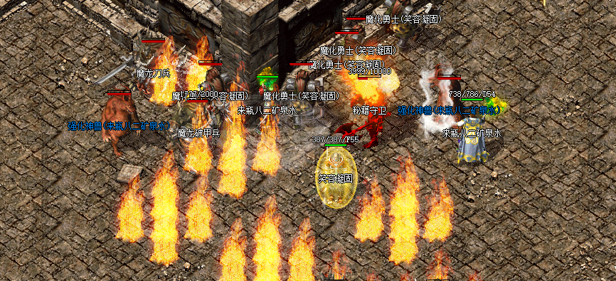 |悠然传奇「赤月沉默」1.76复古?：霸者大厅、幻境三层