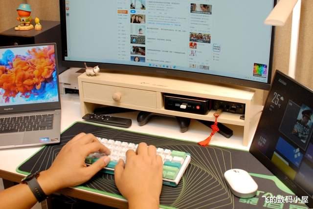 |杜伽K330W机械键盘：小体积，高颜值，轻松释放有限的桌面空间