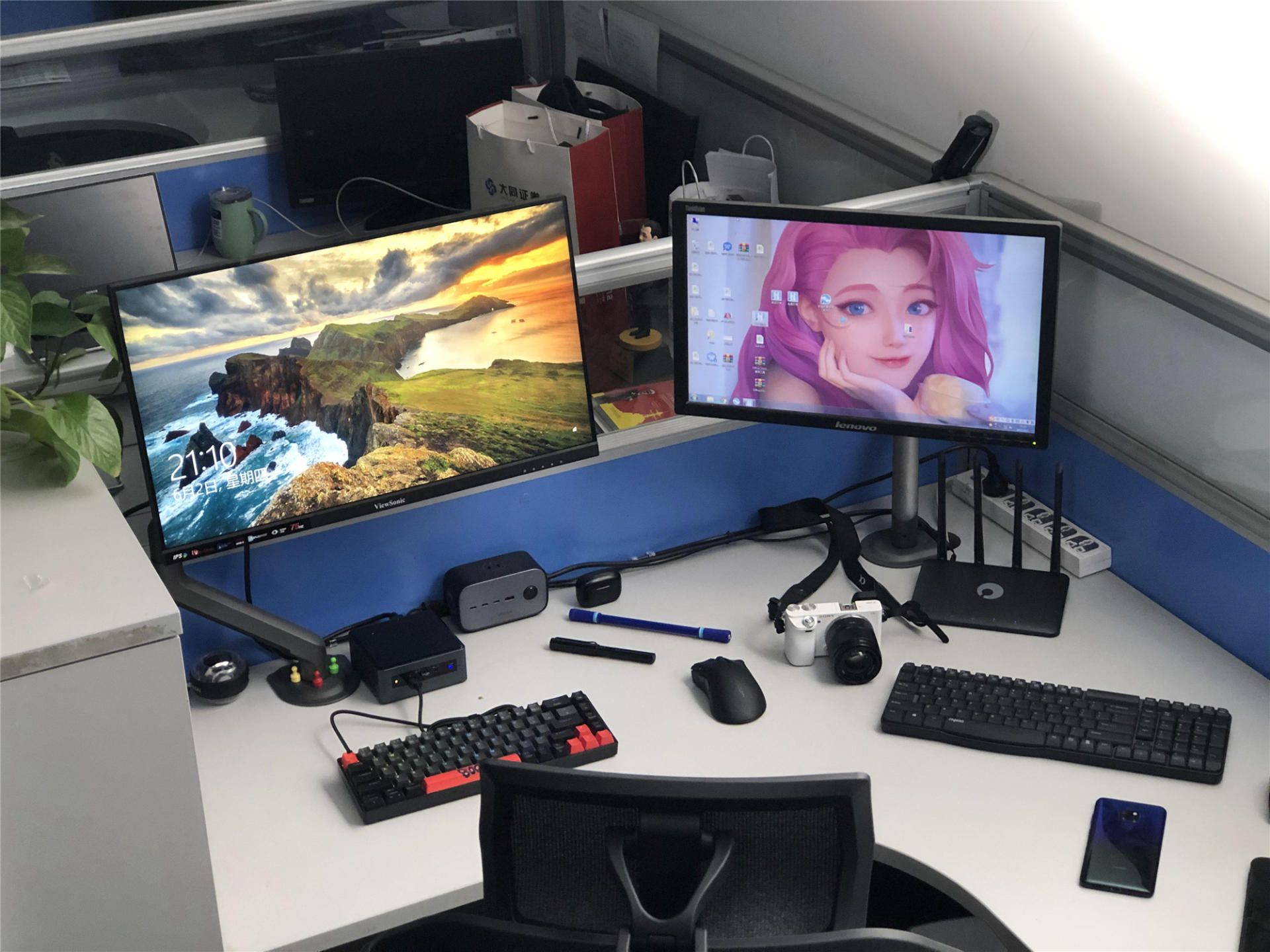 顯示器|用過就離不開的桌面神器，顯示器支架真香，北弧E580