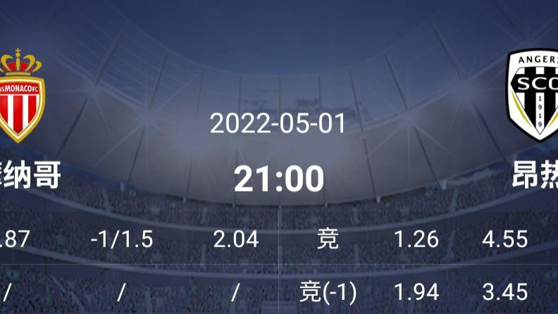 皇家马德里|5-1法甲/意甲：摩纳哥全力冲击欧冠，昂热能否提前保级？