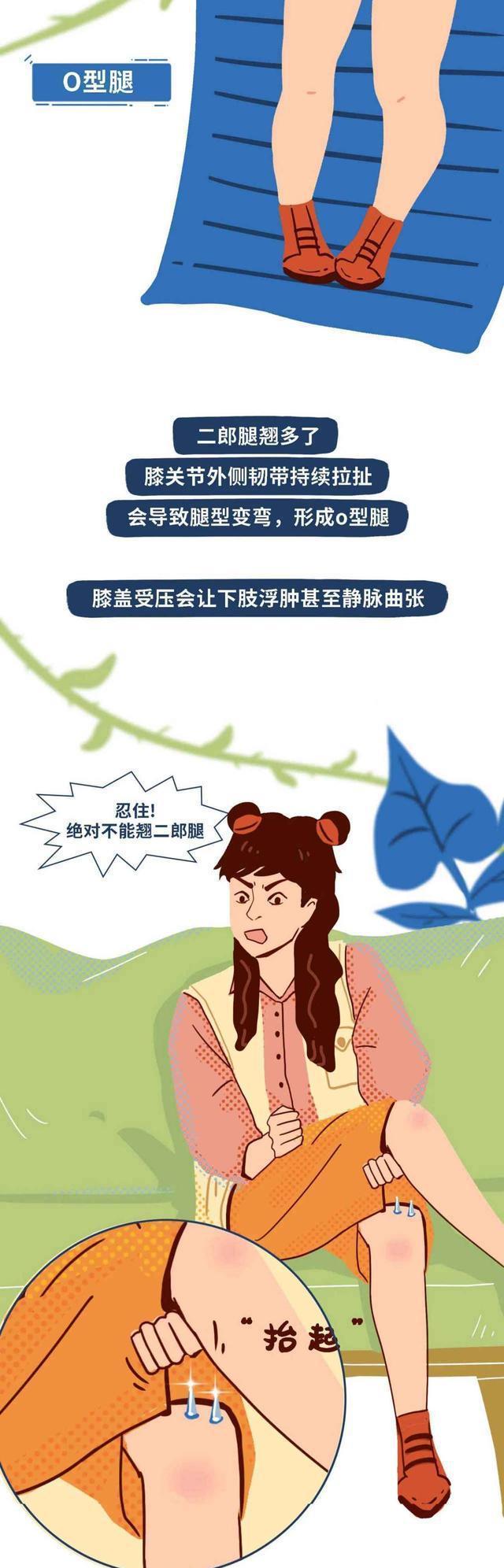 漫画|不建议女生做的10种姿势,一组漫画揭晓,容易拉低颜值