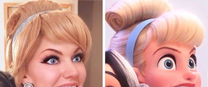 女孩|素人网友变身电影动画主角简直双胞胎,女孩复制黑寡妇神韵超性感