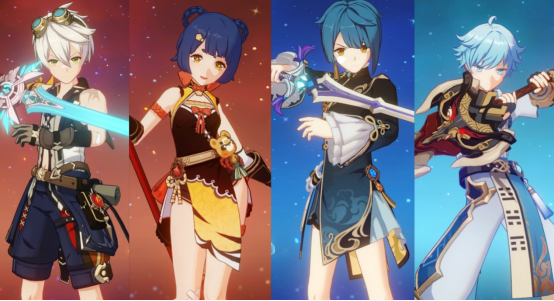 戴沐白|原神国家队全分析，平民玩家最强的全四星阵容！