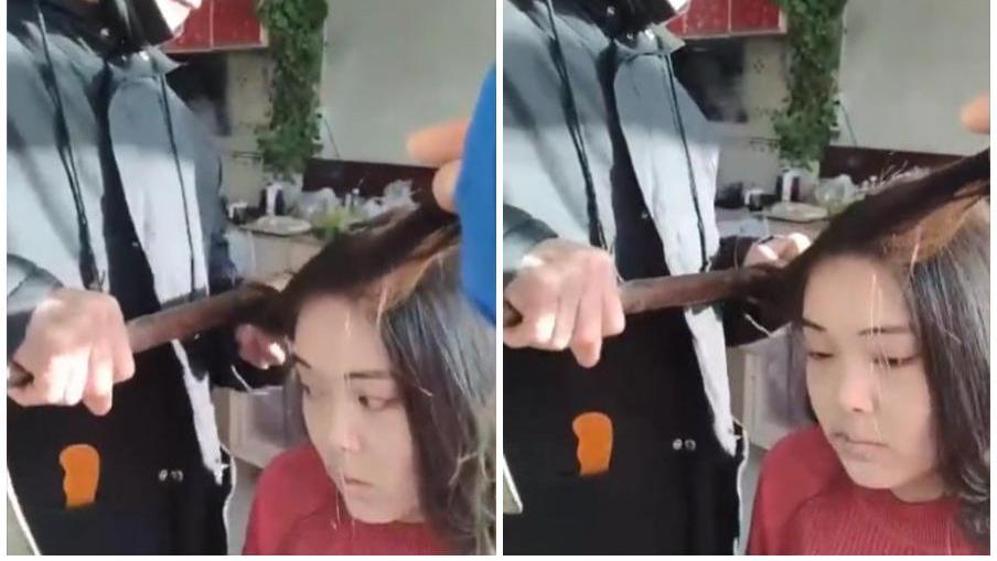 成交额 太幸福了！妹妹订婚，哥哥用钢管帮她做发型，网友：李连杰没骗人