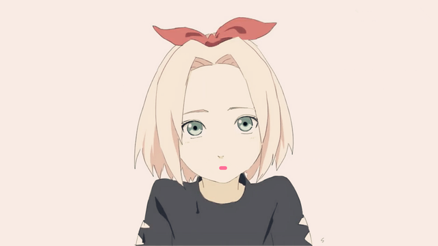 春野樱|火影:6张图1段人生,动漫女主角春野樱从小美到大,还会美到老