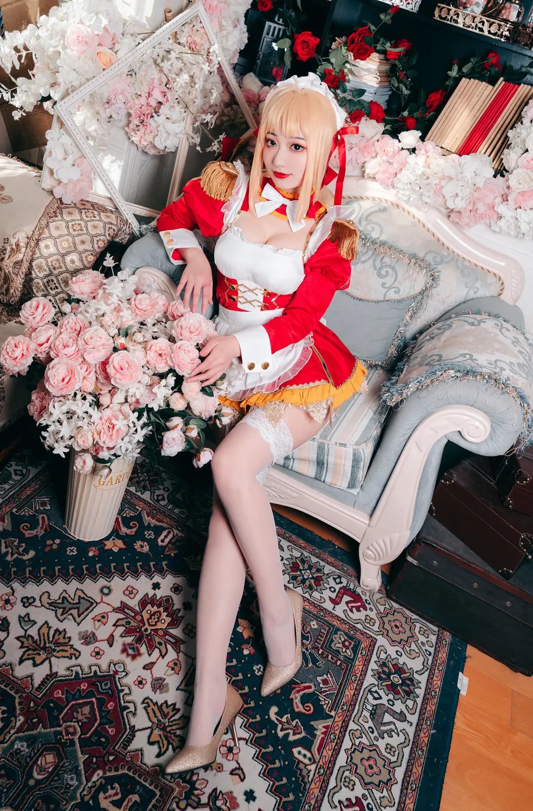 尼禄|《Fate/EXTRA》尼禄女仆装COS合集