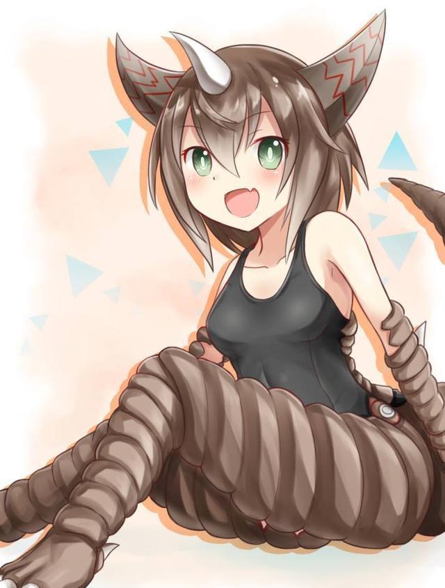 acgn漫评|人气最高的4位怪兽娘,娘化后的她们,奥特曼看到后都不忍下手!