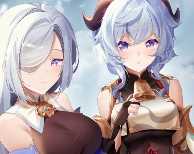 绿巨人|原神：甘雨申鹤衣服互换会如何？申鹤身材太好，太容易翻车