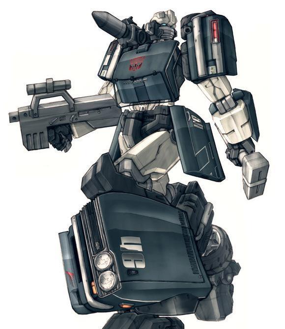 |变形金刚idw创意图集,声波载具是有播放键的飞船?