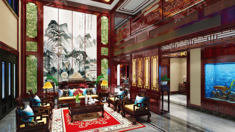 中式顶级古典别墅，让您感受独一无二的意境之美，天下无双