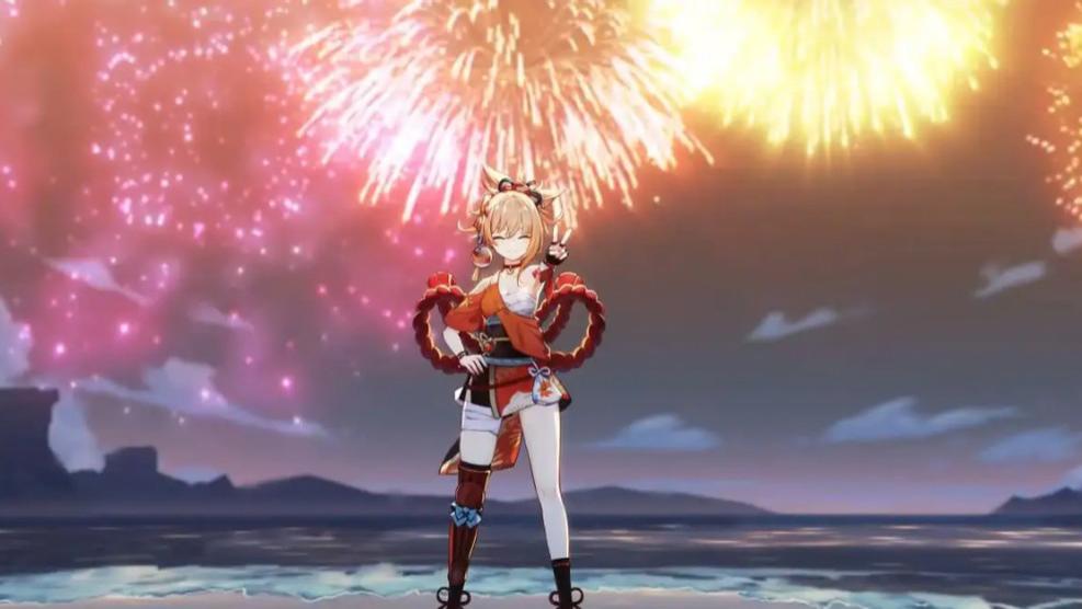 acgn漫评|盘点原神中的强力火系主C，迪卢克现在还能战否？