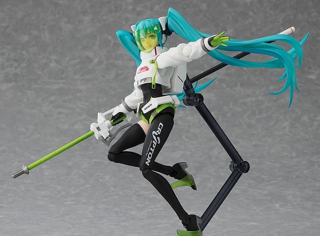 手办|figma初音未来GT计划赛车可动手办官图浪费了顶级的原画设计稿