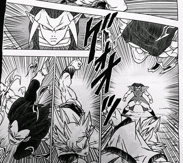 贝吉塔|龙珠超84话图透超帅气的双极意功贝吉塔打破速趴和前菜定律