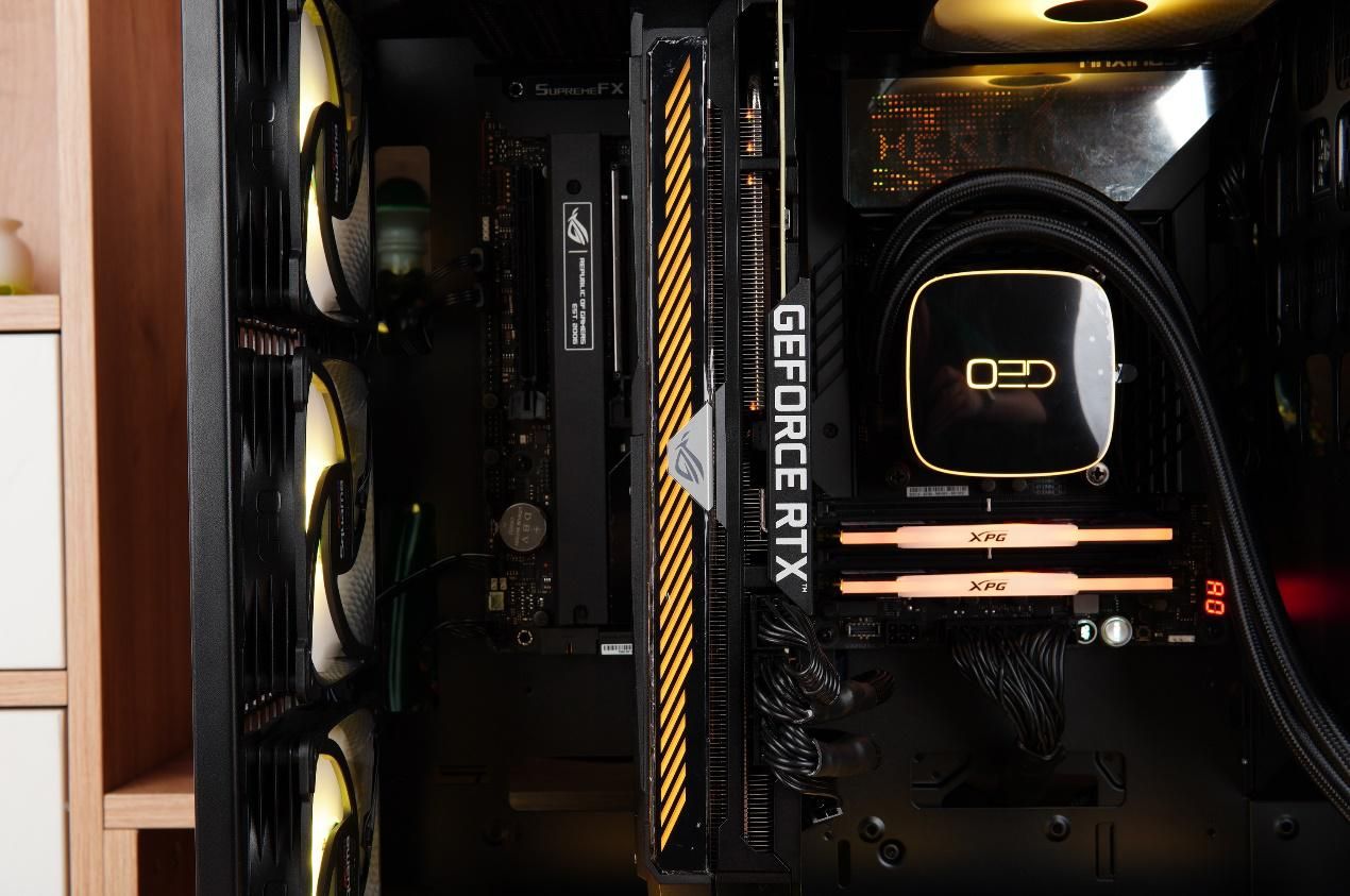 空调|简约、内敛、奢华,几何未来Model8 黑金达摩限定版装机分享