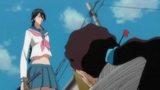 死神|《死神》中的矢胴丸莉莎，一位带着好色眼镜的少女战士