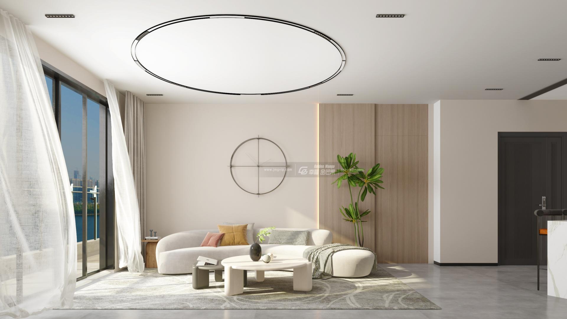 华夏四季现代风格：简洁自然的空间，舒适安静的居住感