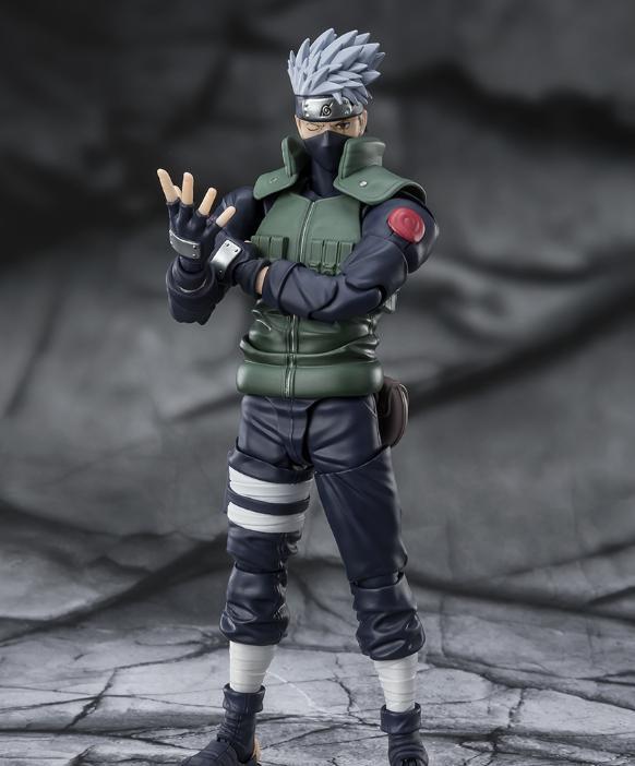 手办|火影忍者:旗木卡卡西SHF手办官图公开活成表情包的六代目火影