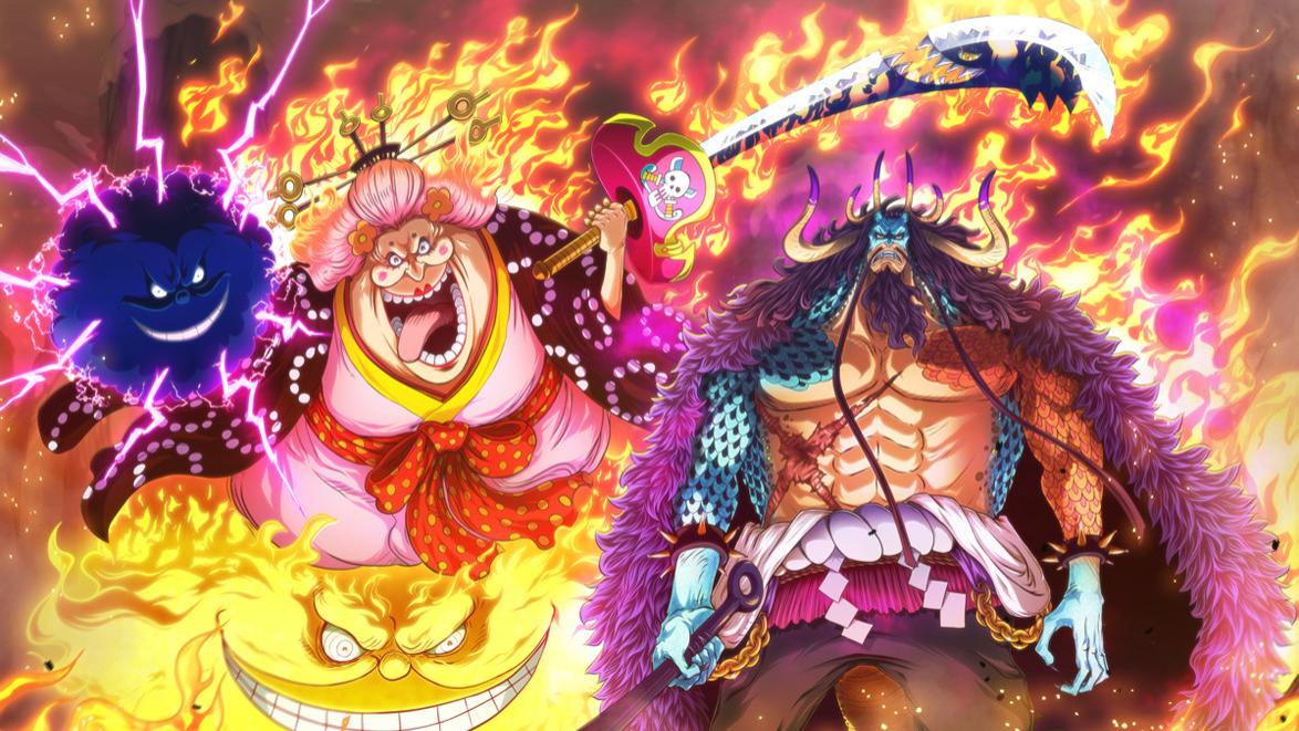 雷姆|海贼王1050话：双皇陷入最大危机，凯多和大妈究竟会不会就此殒命