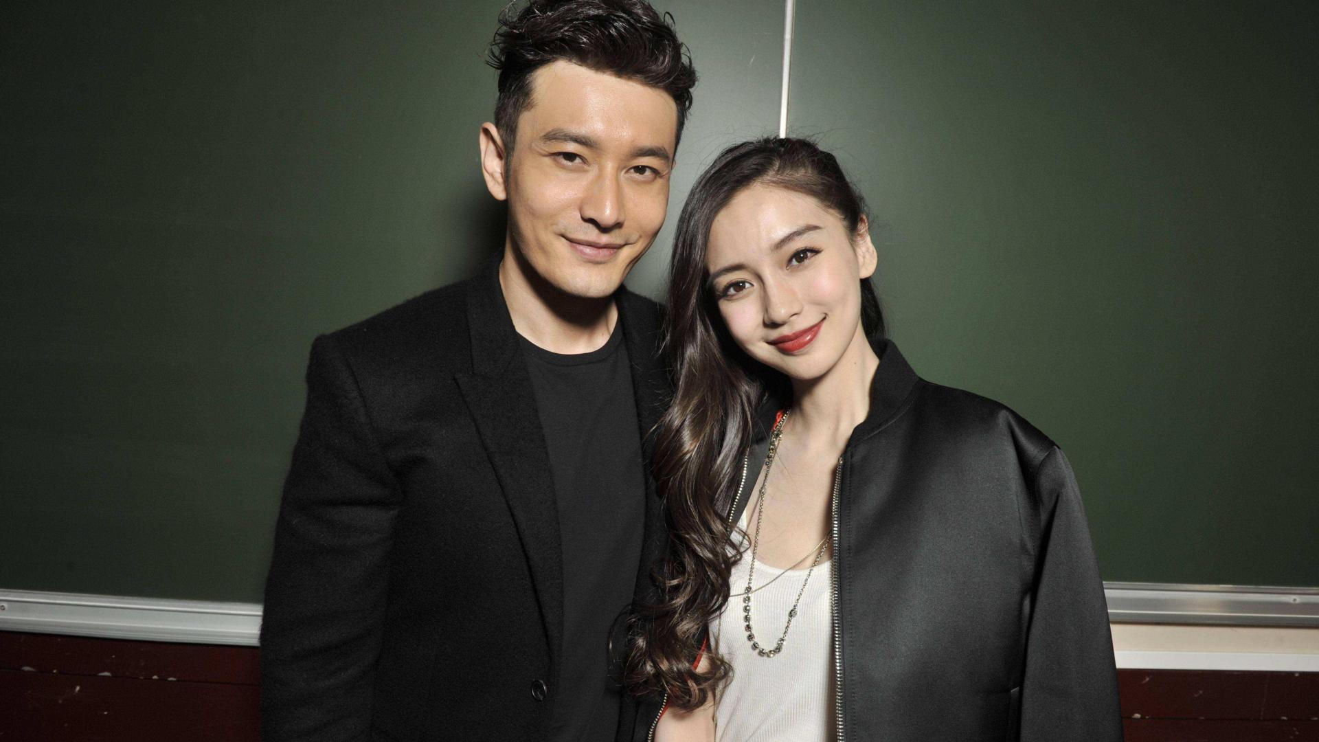 黄晓明|黄晓明跟殷桃在逛街被拍！主动买单显绅士，女方穿着清凉露美腿