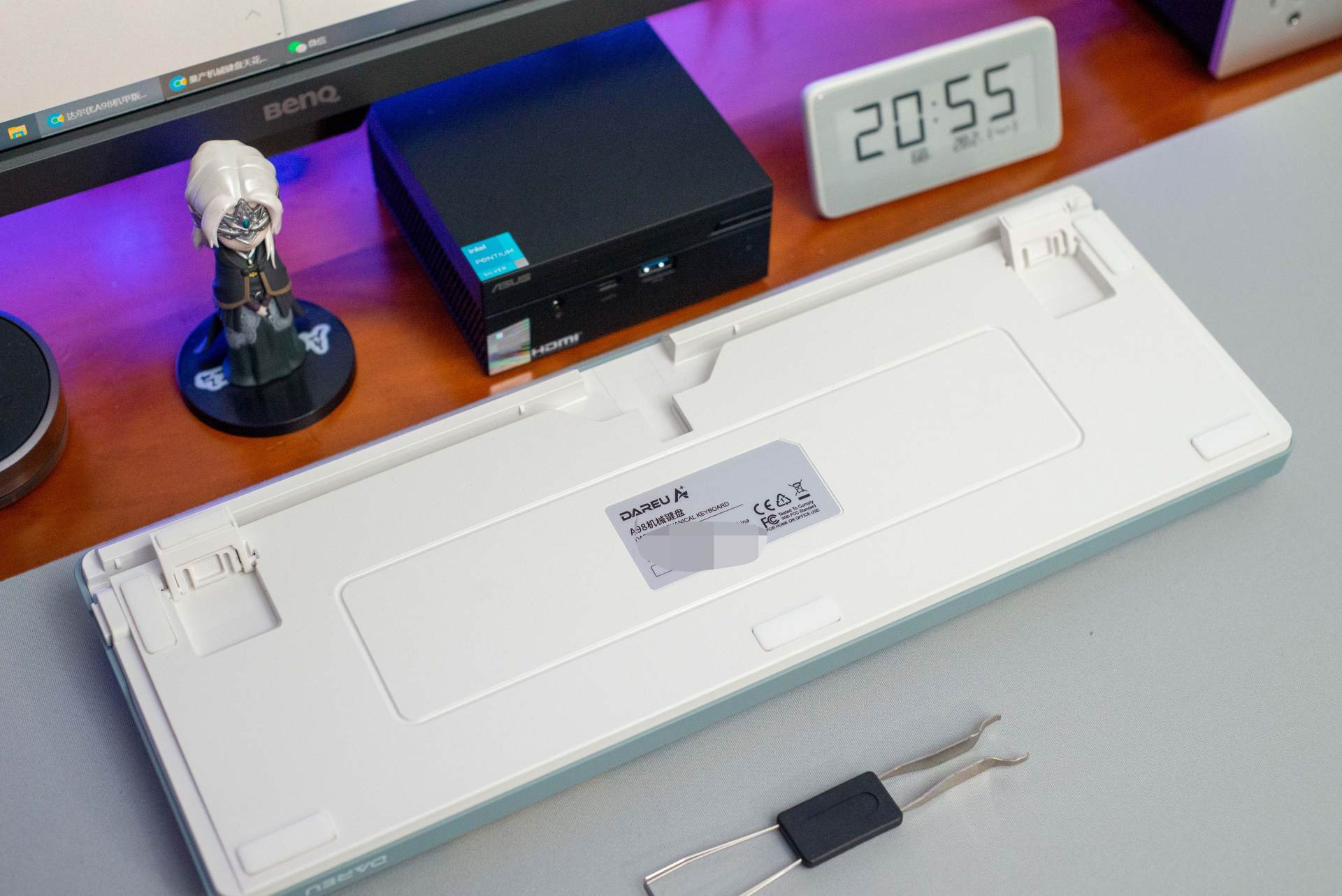 达尔优|量产机械键盘天花板？且让我来盘一盘｜达尔优 A98 机械键盘体验分享