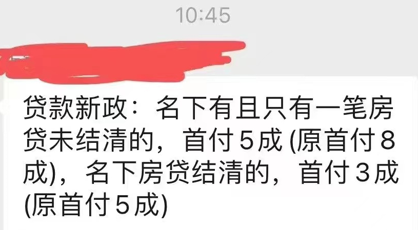 刚刚! 这里二套房首付降了! 8成变5成, 5成变3成!