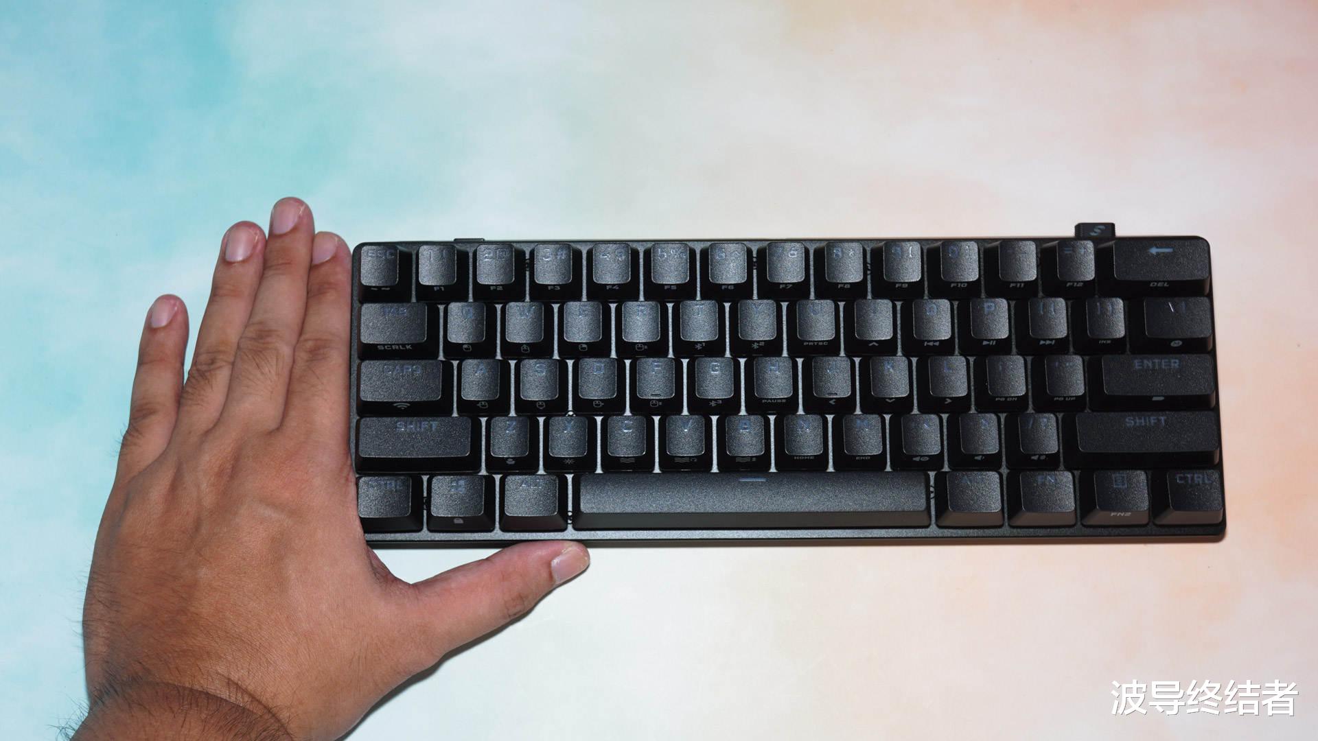 iPhone14|小而强悍，全能三模 - 海盗船 K70 Pro Mini 无线版