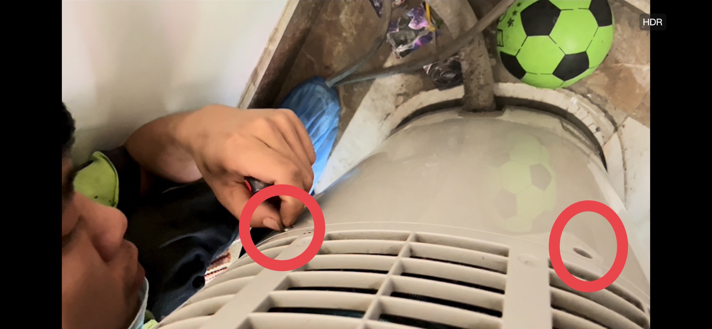 |海尔圆柱空调清洗