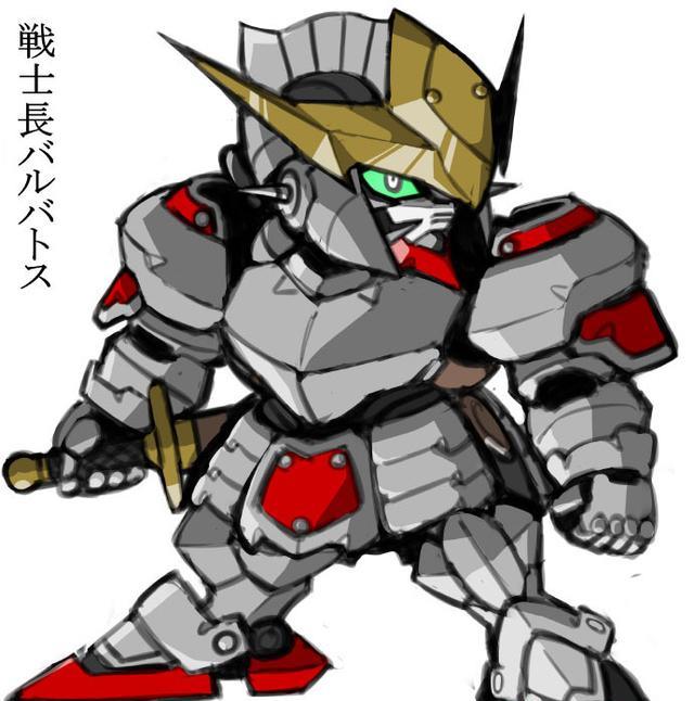 高达|骑士系列SD高达插画，巴巴托斯与吉姆大家喜欢谁？