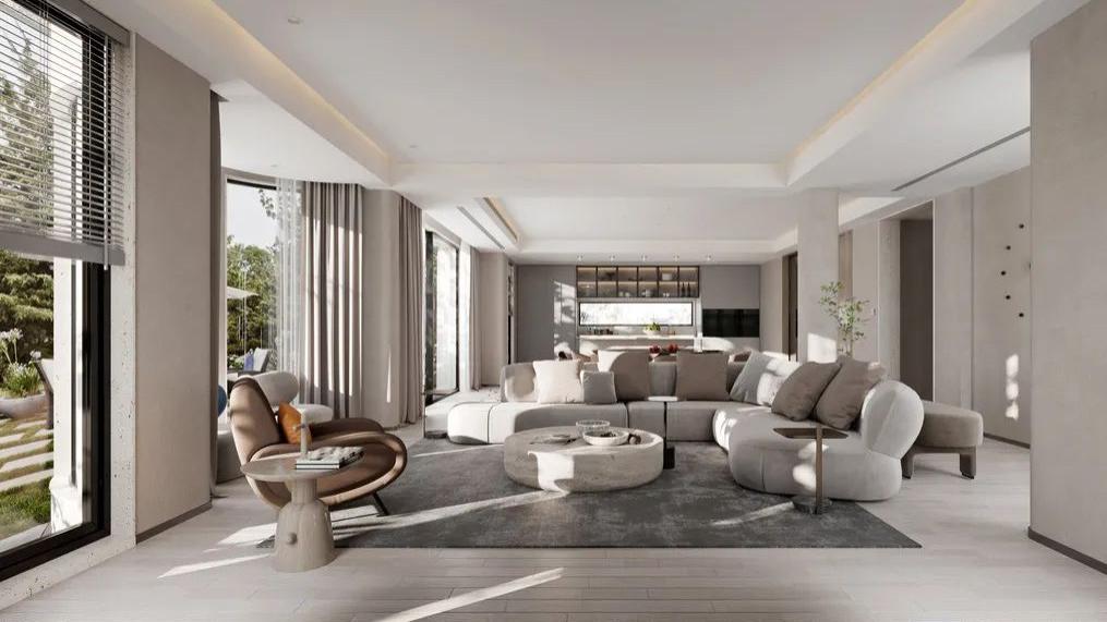 700平米侘寂风别墅养老房 直击那些“适老化设计”