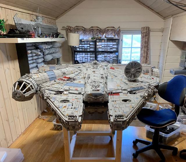 火影忍者|星戰主題樂高積木佳作合集，千年隼是吐了嗎？