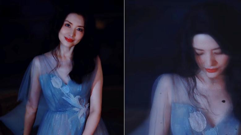 周涛|54岁周涛穿深V裙秀身材！身材曼妙状态似少女，皮肤娇嫩白到发光