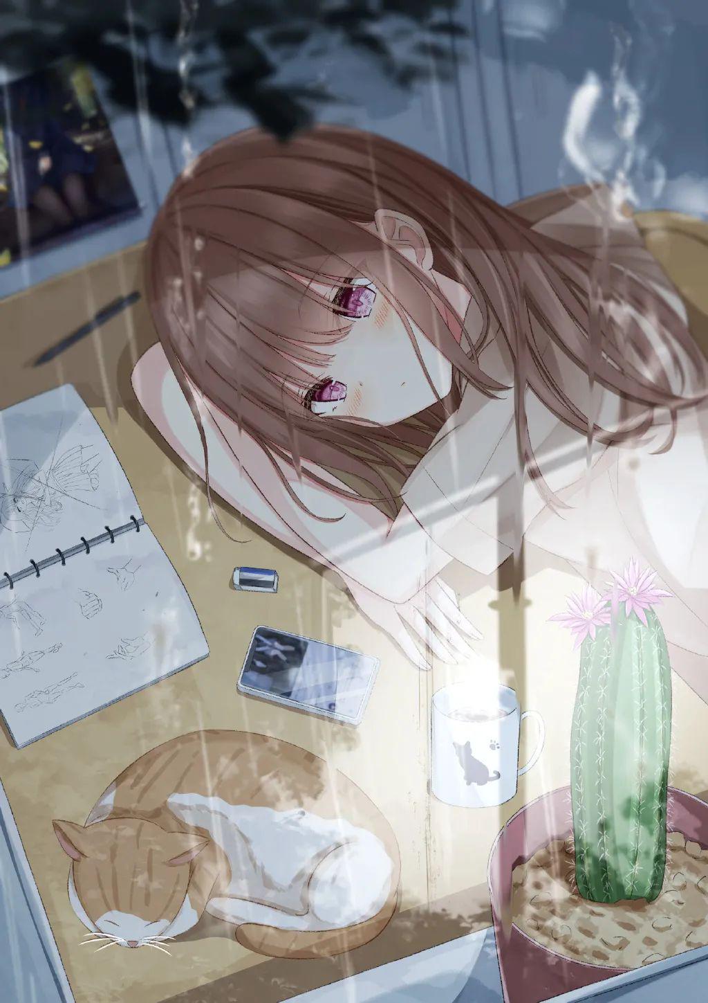 画师|动漫美图：日本画师千道センリ的插画作品