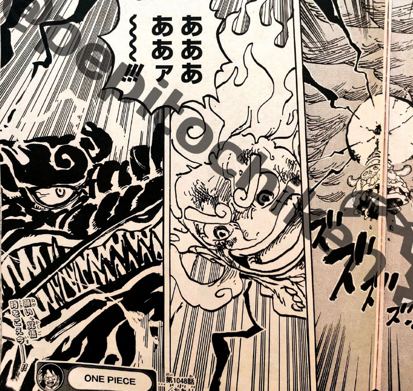 宝贝|海贼王1048话：路飞右臂被火焰燃烧，即将融化，这是在致敬红发？