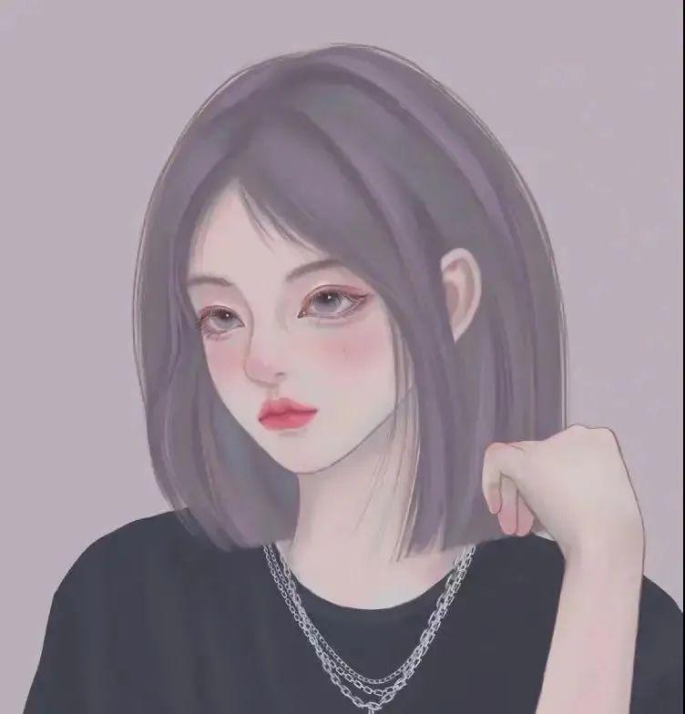 |动漫头像：如果喜欢和合适能撞个满怀该多好。