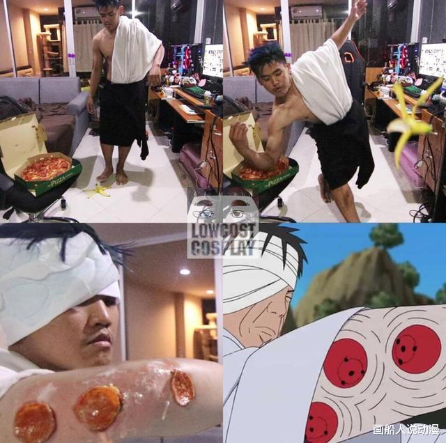 火影忍者|泰国小哥“又双叒”火了，这组火影cosplay无人不服！创意满分