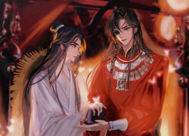漫画|《天官赐福》漫画第六卷完结，灰灰画风再创新高，花城身材太好了