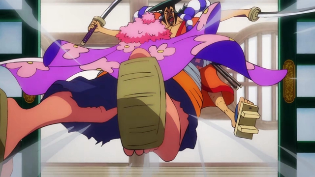 奎因|海贼王1025:犬岚单挑杰克,奎因口出狂言,黑炭大蛇还活着