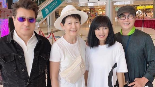 刘松仁|石修和好友米雪刘松仁开心相聚 3人难得同框合影精神状态好