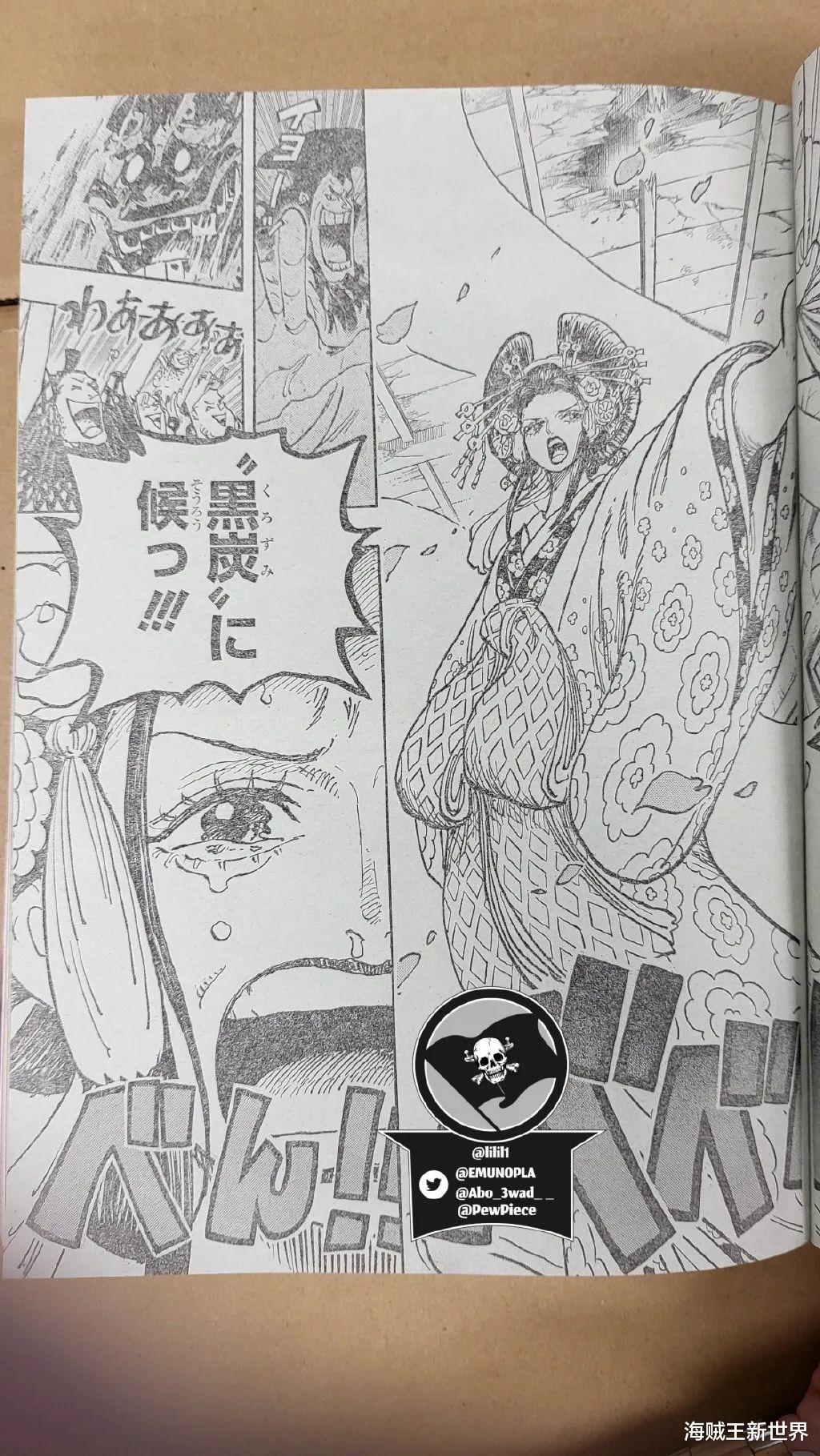 海賊王|海賊王1057話第三次情報更新|和之國落幕，大和落下，兔子機會變大了？下一話徹底分曉！